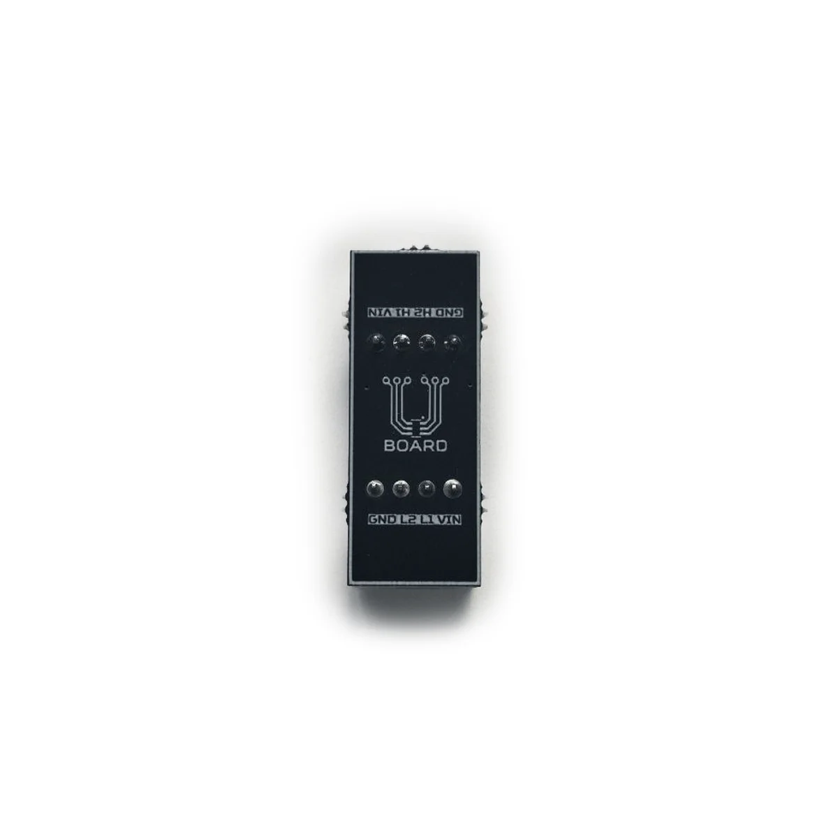 Фото платы Level shifter, вид сбоку